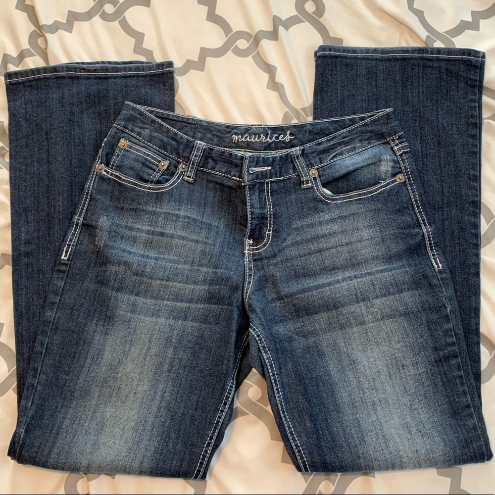 Maurices Dark Wash Jeans Size 7/8